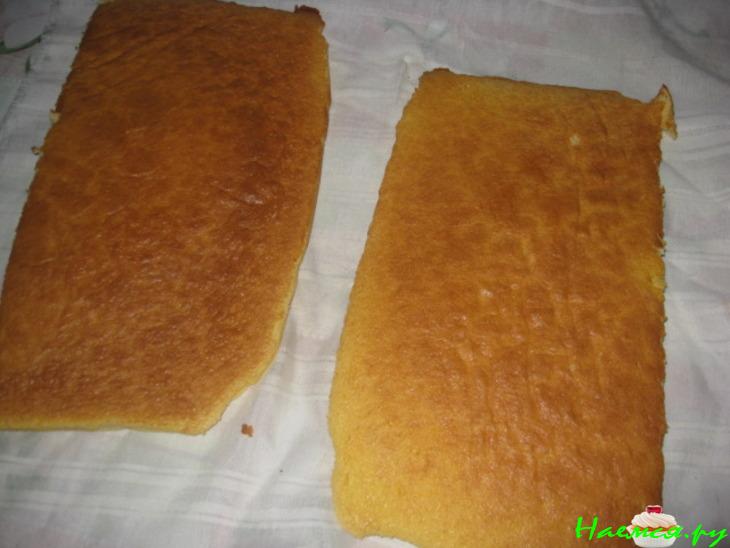 Бисквит с бананами! Бисквит с бананами!