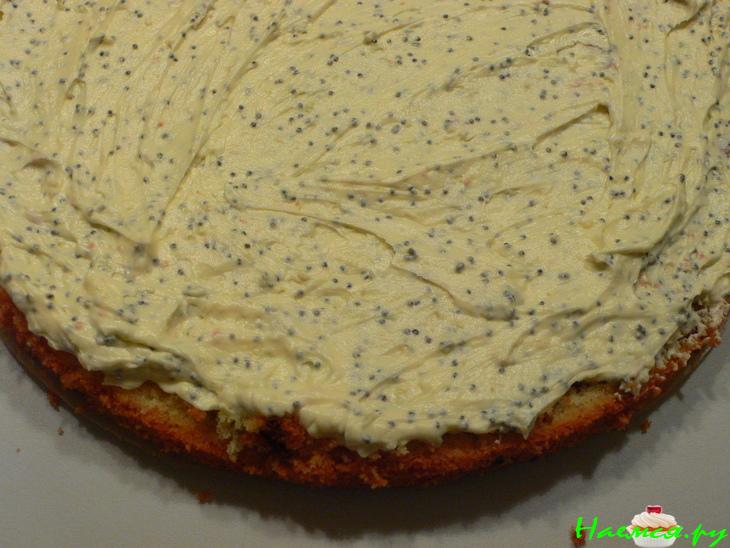 Торт песочный с маковым кремом Торт песочный с маковым кремом