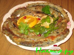 Миноги в маринаде