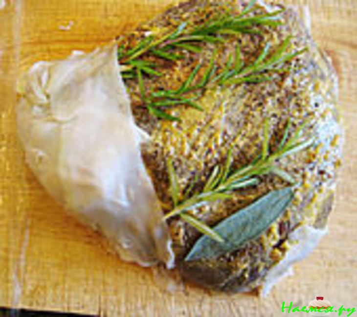 Оленина в соли