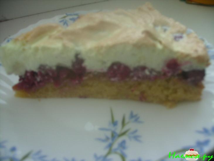 Пирог для любителей малины