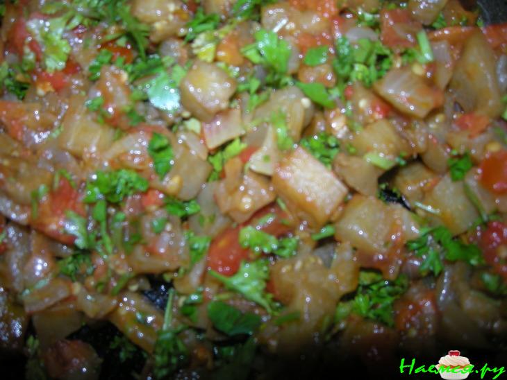 Закуска на баклажанах