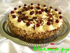 Просто бисквитный торт 