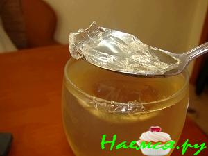 Желе из шампанского