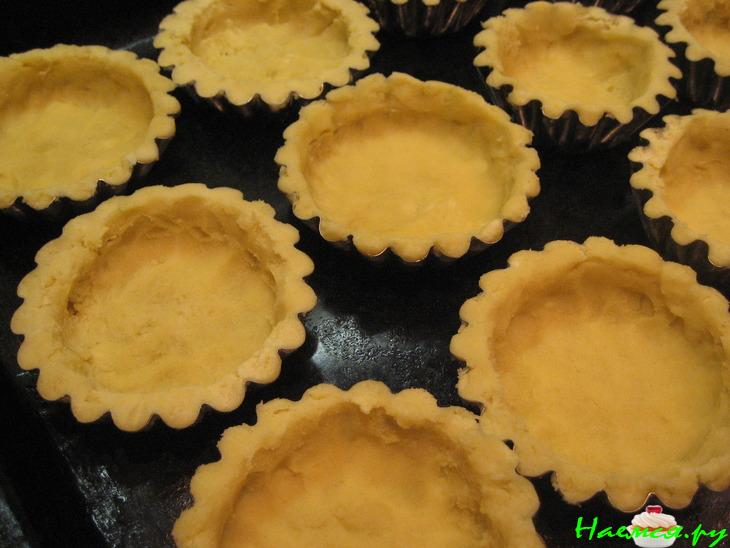 Тарталетки с дынным суфле
