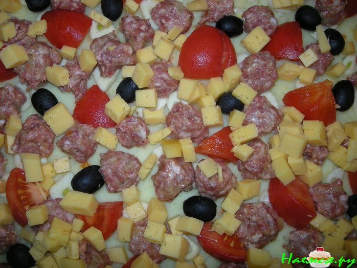 Пицца из картофеля