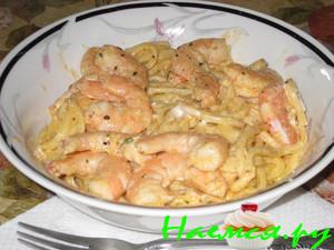 Креветки в соусе