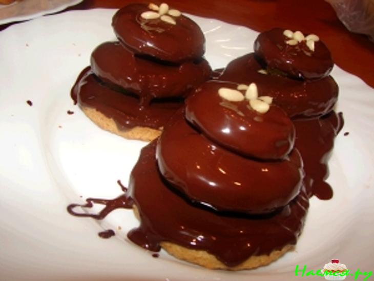 Новогоднее печенье "Ёлочки" 