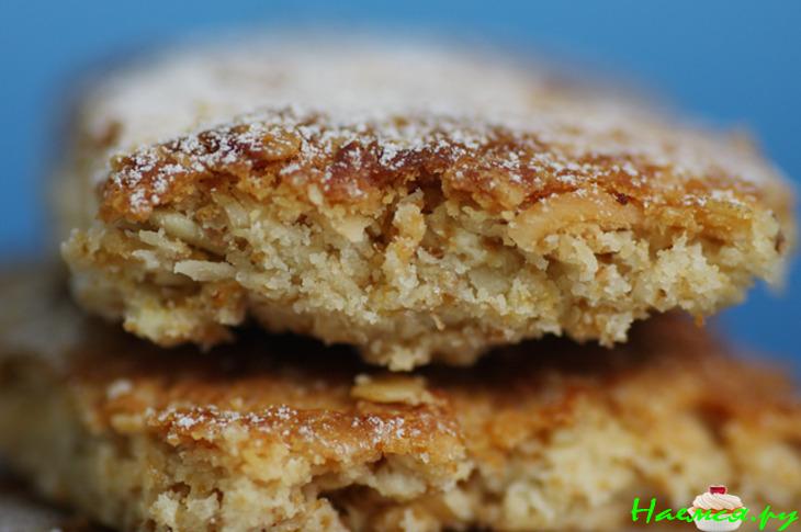 Печенье с квакером и кокосом (овсяное)