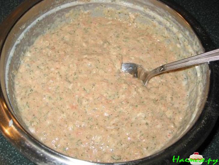 Оладьи из мяса