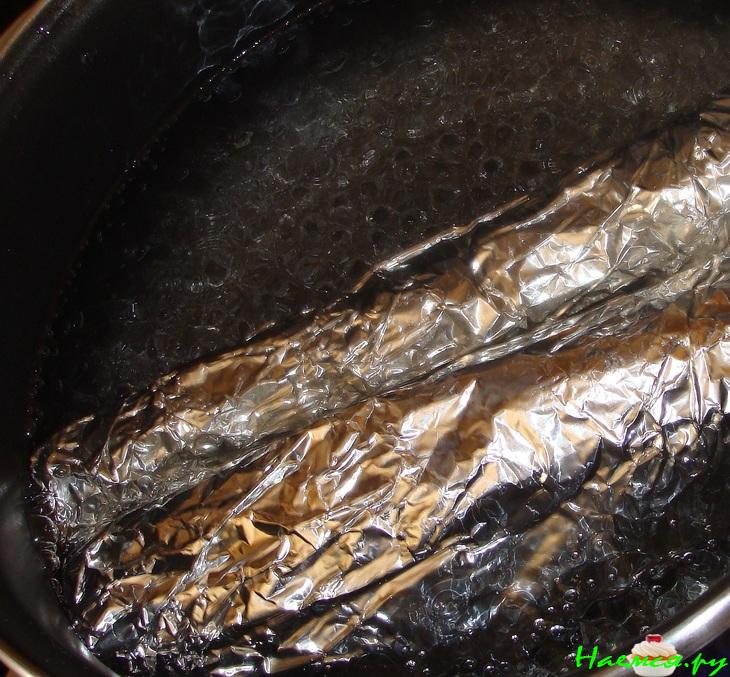 Филе Морского чёрта с соусом 