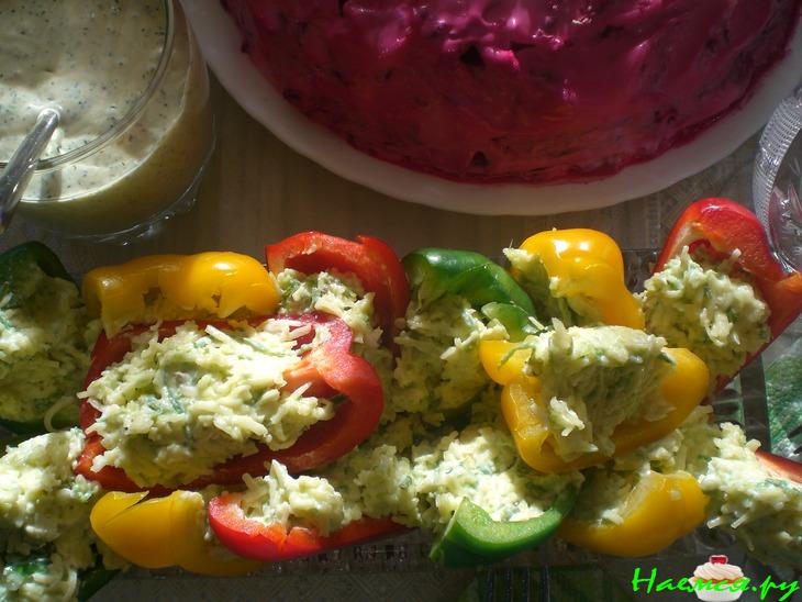 "Лодочки" из перца