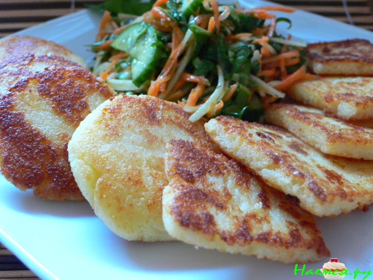 Гренки из манки