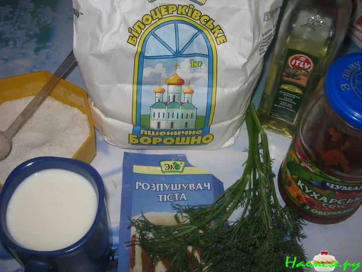 Индийский хлеб с разными начинками