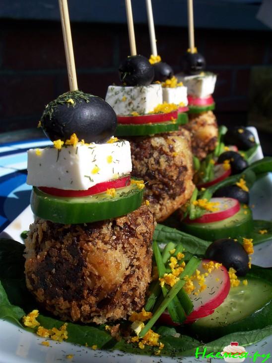 Грибные колобки  