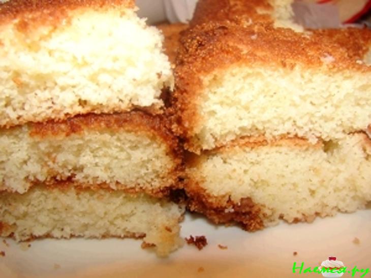 Бисквит из манной крупы