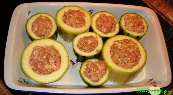 Кабачки фаршированные