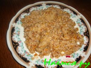 Гречневая кашка с мясом