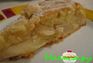 Мягкий яблочный пирог