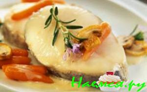 Морской окунь в молоке