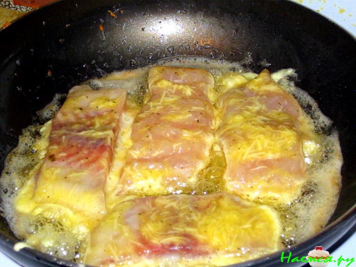 Филе морского языка в шубке Филе морского языка в шубке