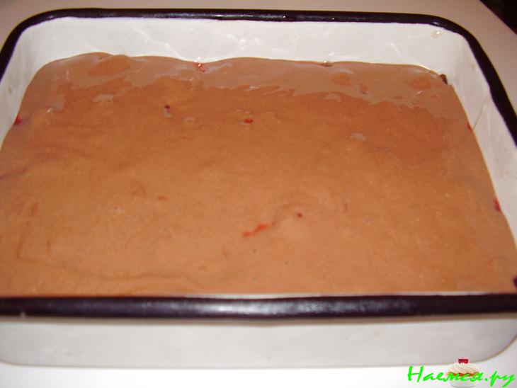 Десерт творожный с фруктами и орехами