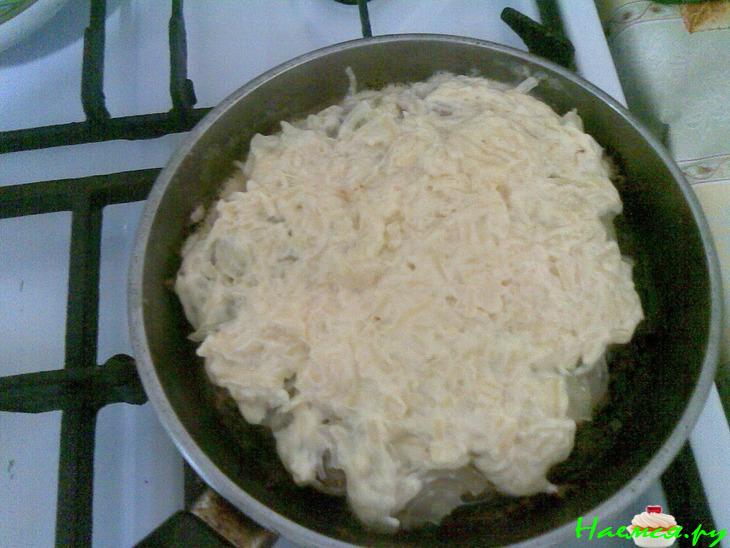 Ленивая котлета с сыром Ленивая котлета с сыром