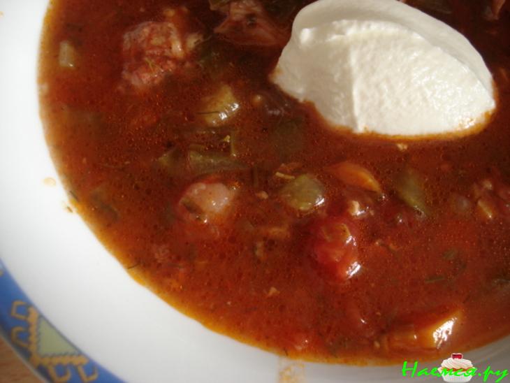 Солянка мясная - первая!!! Солянка мясная - первая!!!