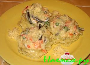 Макароны - "гнезда"