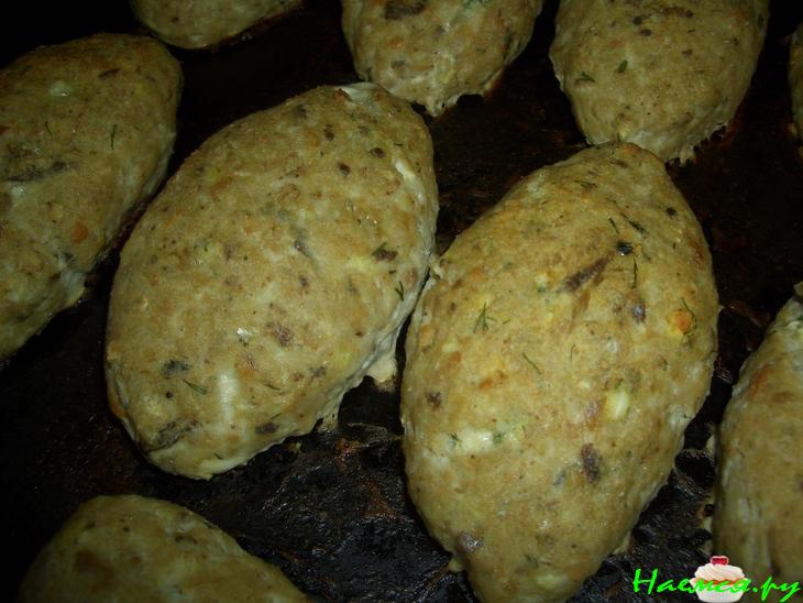 Рыбные зразы с копченым сыром