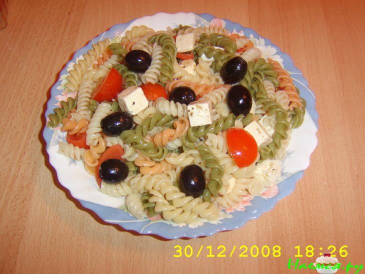 Салат трехцветный Салат трехцветный