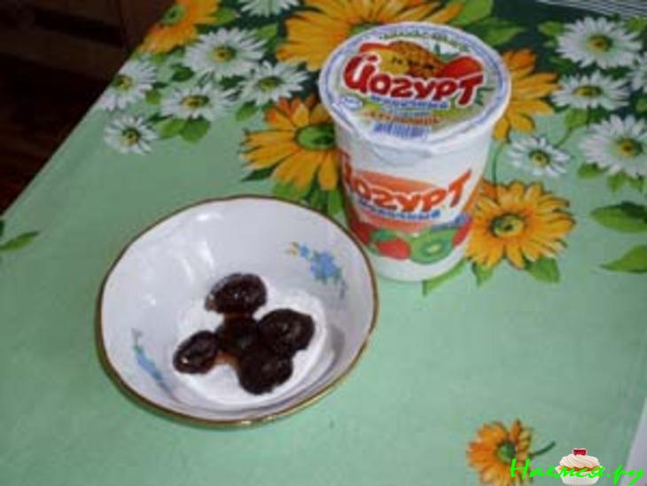 Ягоды с творожным кремом