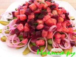 Салат со свеклой, но не винегрет 