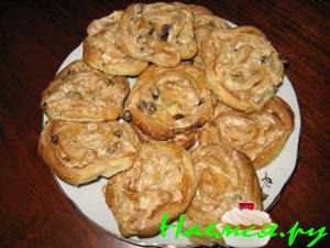 Творожные розочки