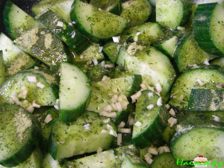 Салатик огуречный Салатик огуречный