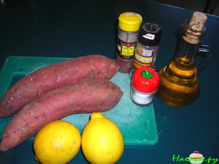 Батата в лимонном соке