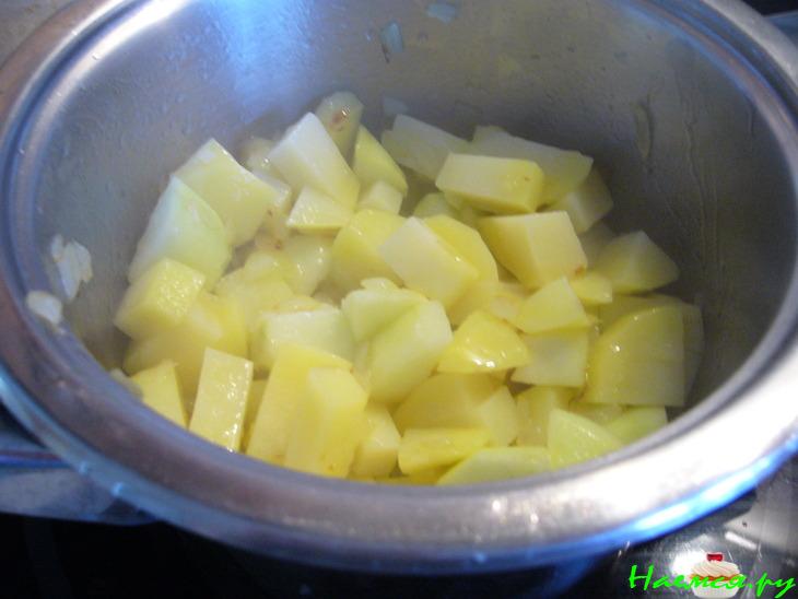 Французский картофельный суп Французский картофельный суп