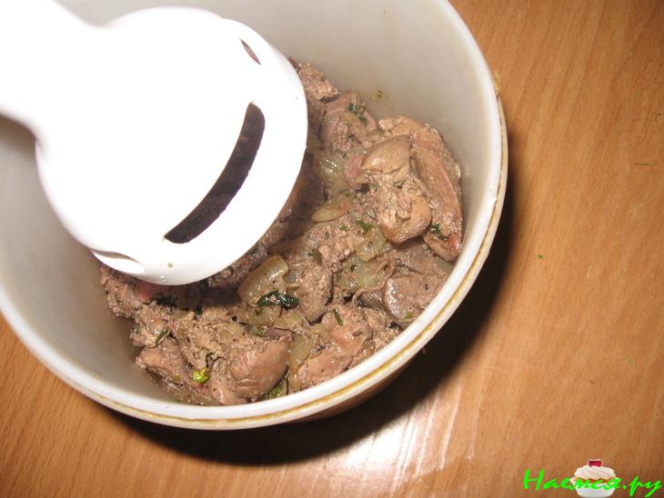 Паштет куриный со сливками Паштет куриный со сливками