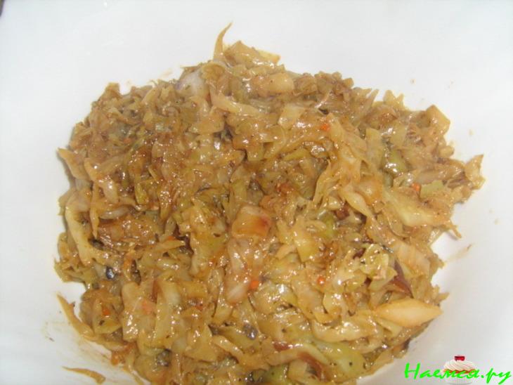 Пирог с капустой из "Хрущевского" теста