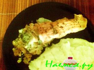 Лосось с начинкой Лосось с начинкой