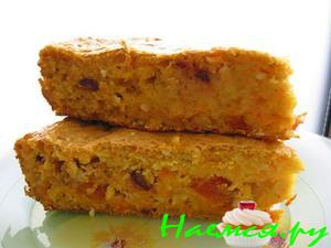 Тыквенно-овсяный пирог