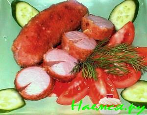 Сардельки в панировке