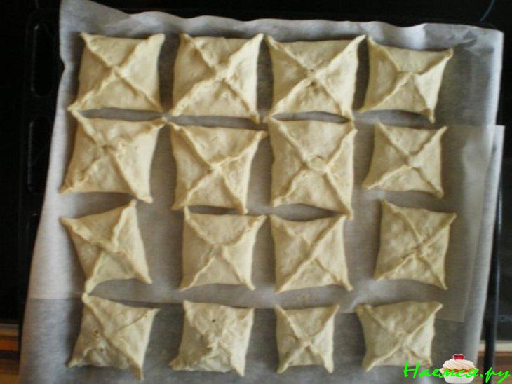 Горчично-сырные пирожки