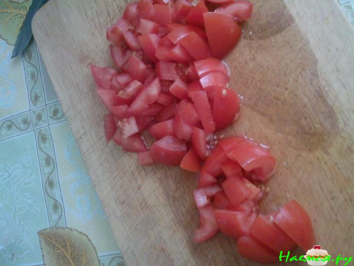 Мясо ягнёнка с овощами по-восточному 