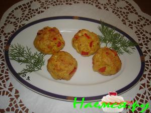 Слойки с креветками