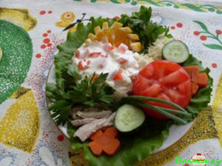 Салат "Петушок" Салат "Петушок"