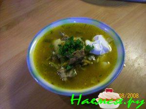 Калья (почти классический рассольник с почками) Калья (почти классический рассольник с почками)
