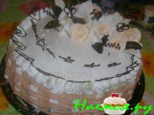 Торт "Юбилейный" с малиновой пропиткой