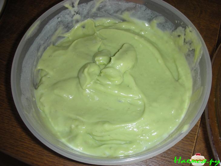 Холодный Гаспачо с кремом из авокадо(один из вариантов Гаспачо)