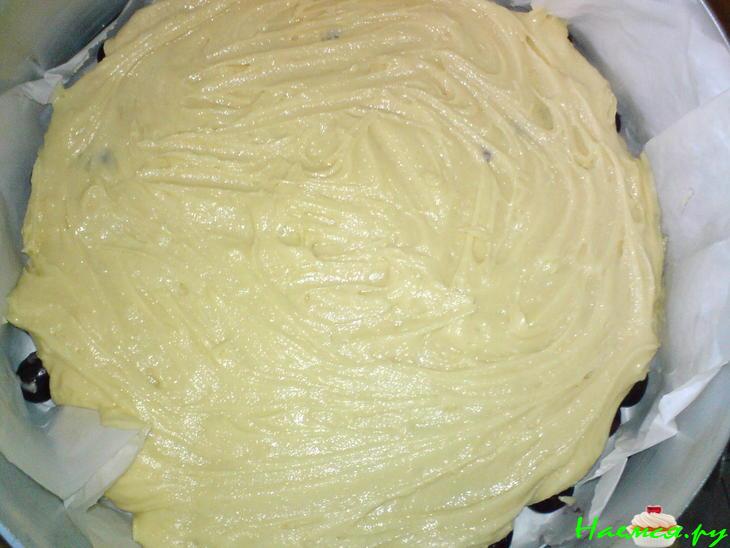 Пирог вишнёвый с белковым кремом Пирог вишнёвый с белковым кремом